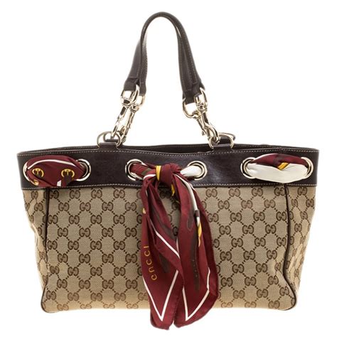 gucci positano tote with scarf|Gucci Positano Scarf Tote .